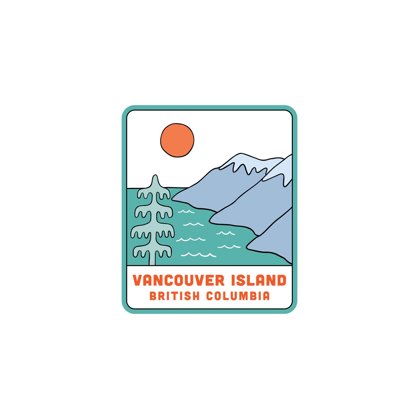 Vancouver Island Sticker