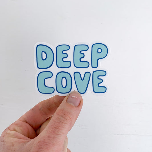 Deep Cove Sticker
