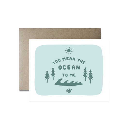 Ocean Card *NEW DESIGN*