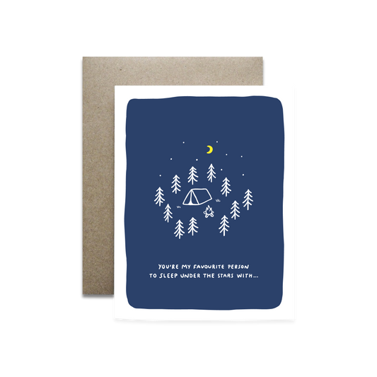 Under the Stars Card