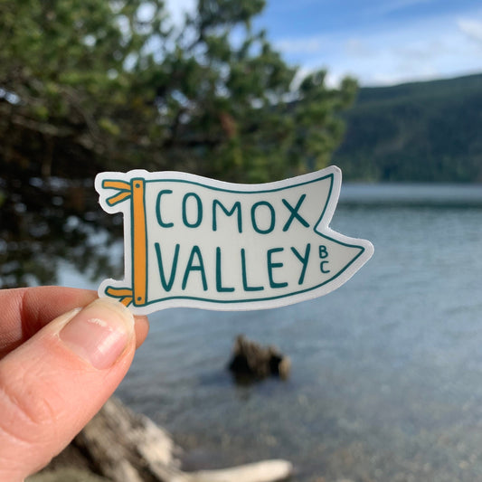Comox Valley Flag Sticker