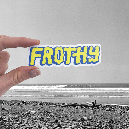 Frothy Sticker