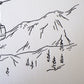 Gondola Letterpress Print