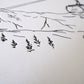Gondola Letterpress Print