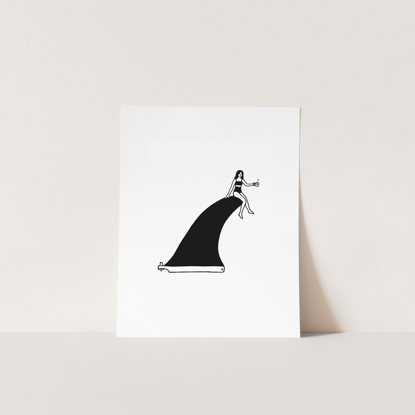 Surf x Coffee Print