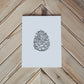 Pinecone Card